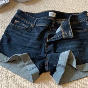 Blue jean Hudson shorts